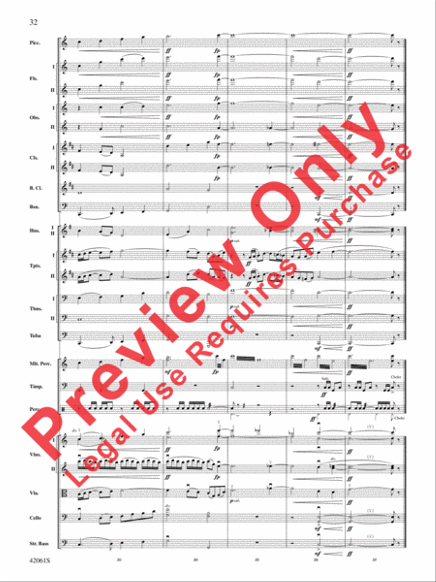 South County Sketches Full Orchestra scores gallery preview page 33