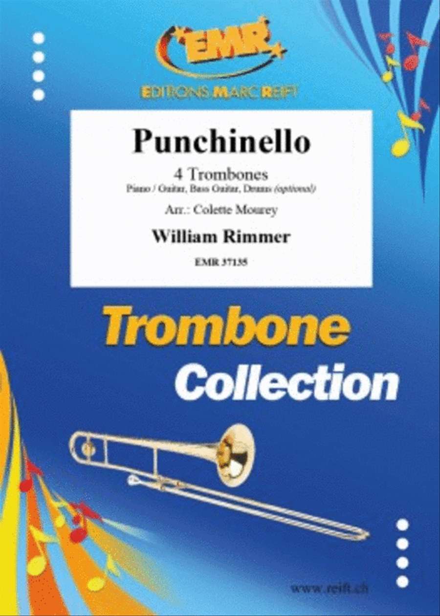 Punchinello Trombone Quartet scores gallery preview page 1