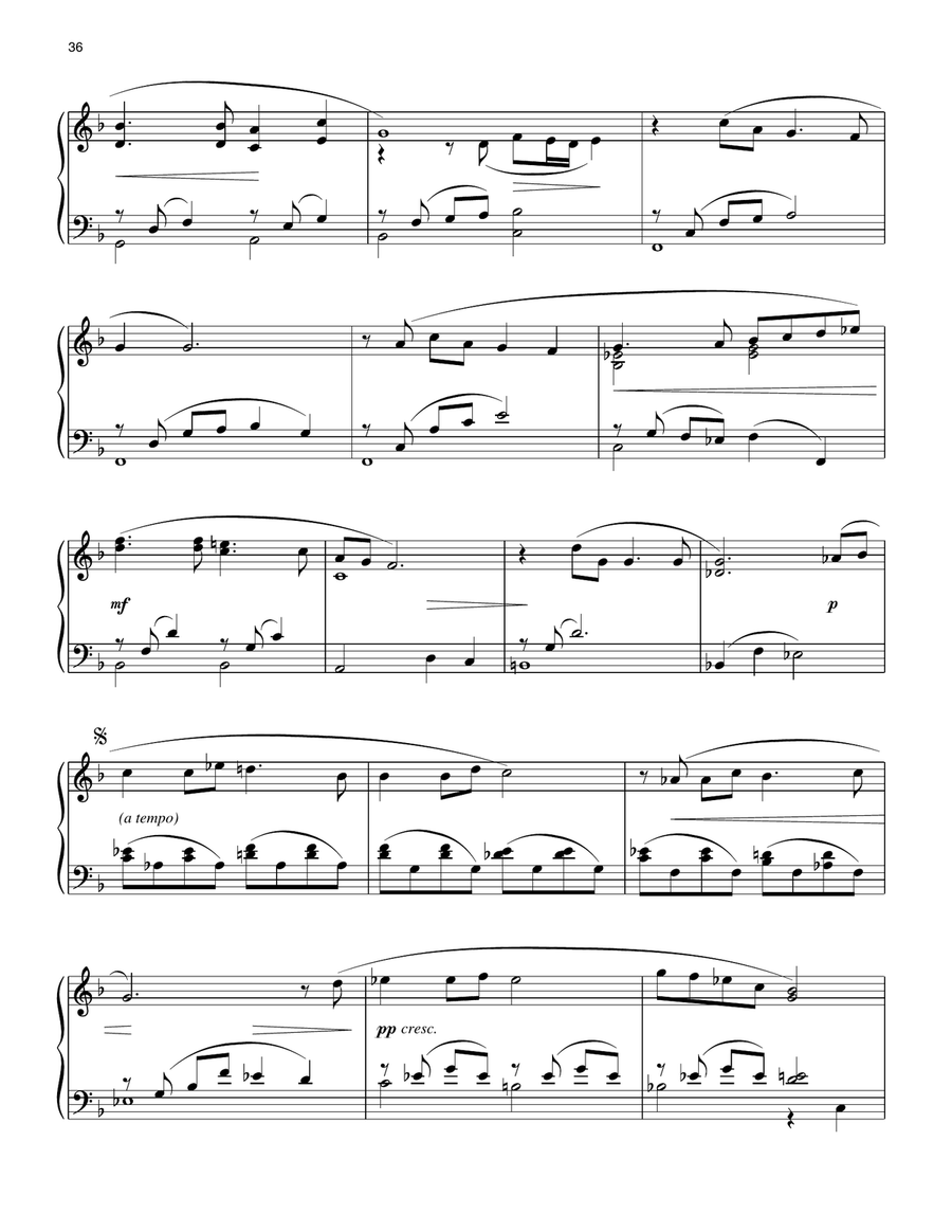Merry Christmas, Darling [Jazz version] (arr. Phillip Keveren) Piano Solo scores gallery preview page 2