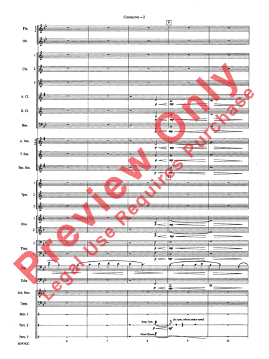 By Loch and Mountain Concert Band scores gallery preview page 5