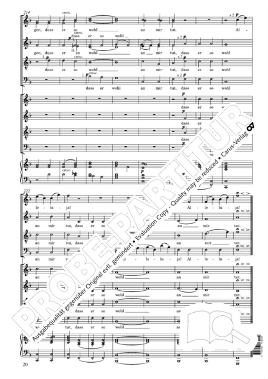 Psalm 13 SSAATTBB scores gallery preview page 21