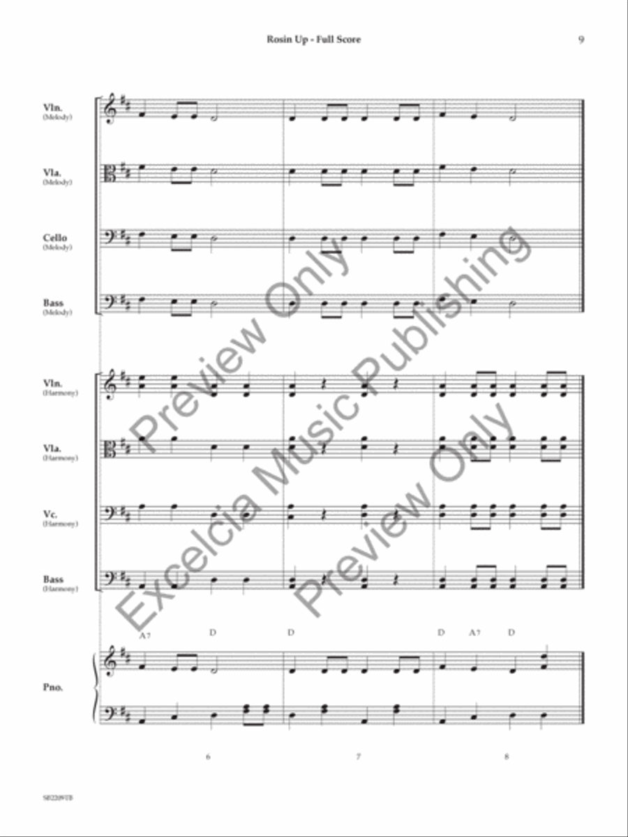 Take A Bow Fiddle scores gallery preview page 10