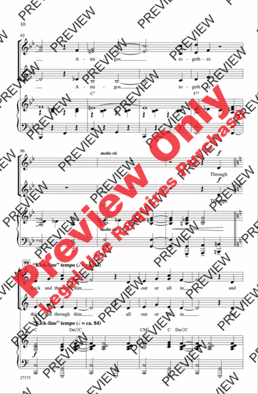 Together Wherever We Go Together Wherever We Go Women's Choir scores gallery preview page 10