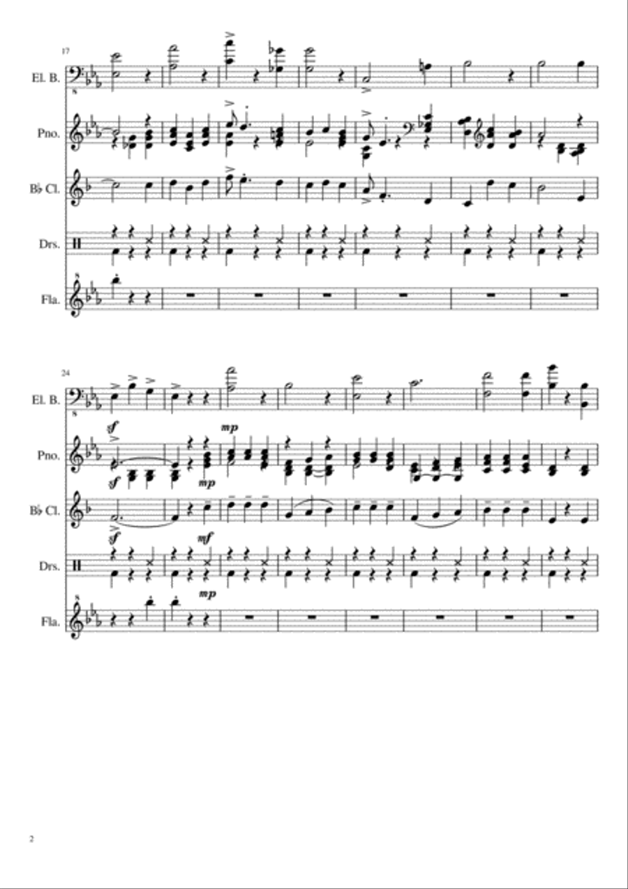 10,000 Reasons (Bless The Lord) Small Ensemble scores gallery preview page 2