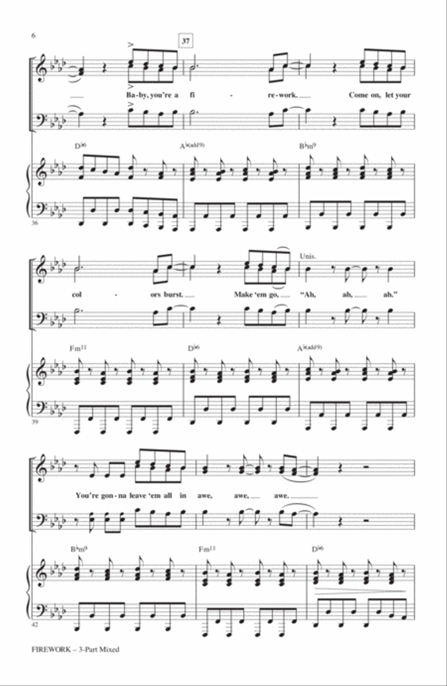 Firework 3-Part scores gallery preview page 5
