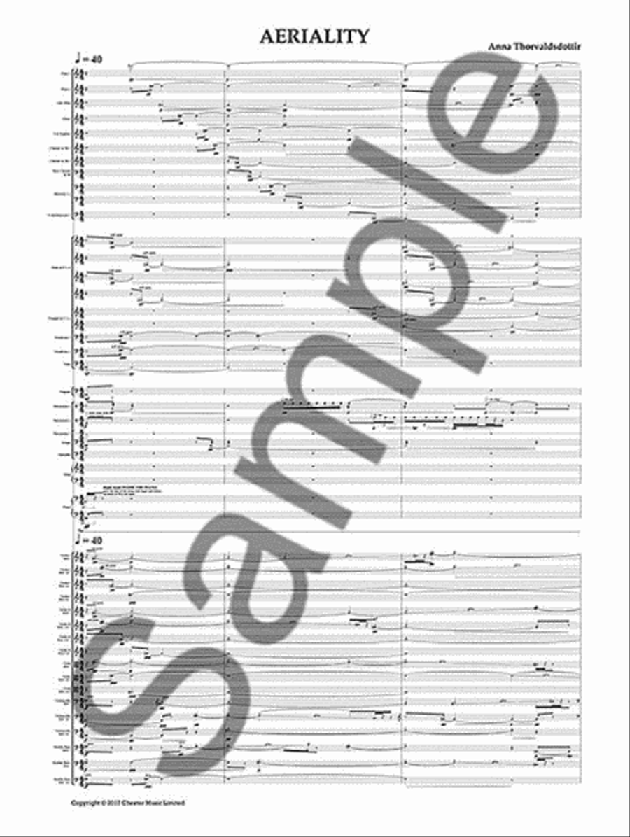 Aeriality Orchestra scores gallery preview page 2