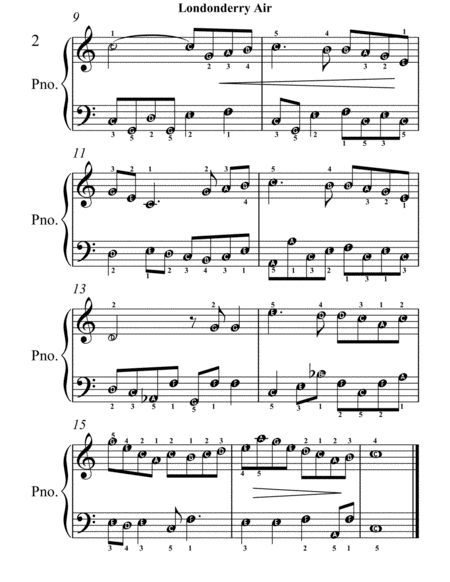 Celtic Favorites for Easy Piano Volume 1B Sheet Music