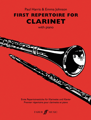 Book cover for First Repertoire for Clarinet