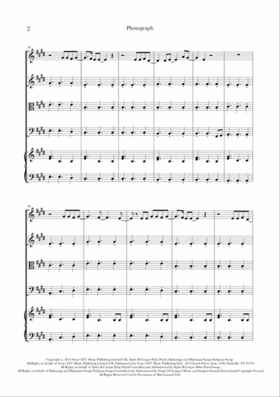 Photograph Small Ensemble scores gallery preview page 2
