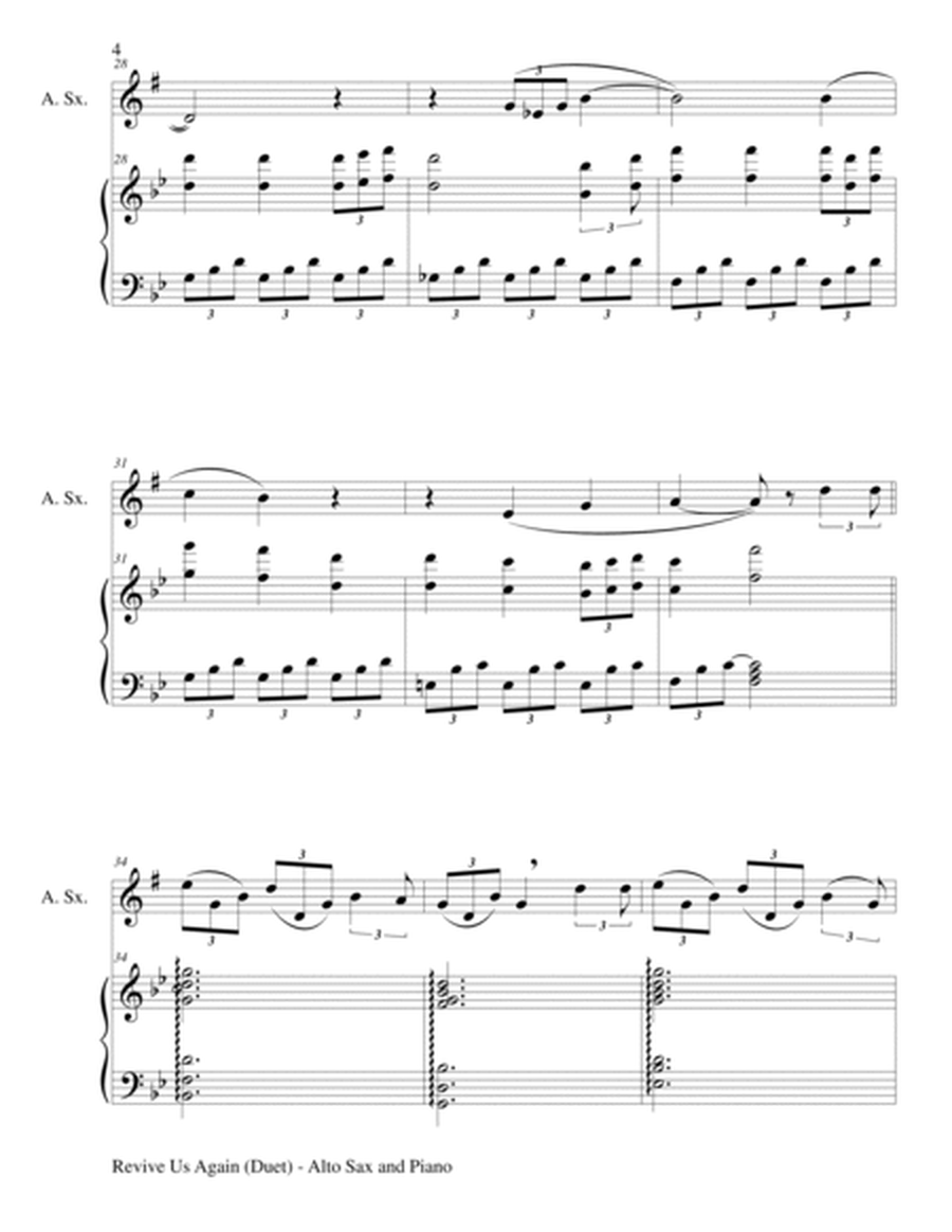 3 GOSPEL HYMNS, SET II (Duets for Alto Sax & Piano) image number null