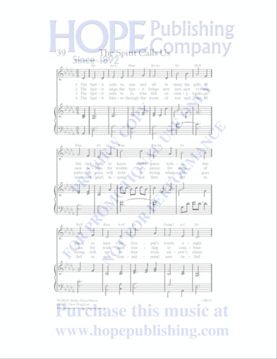 A Place at the Table Choir scores gallery preview page 122