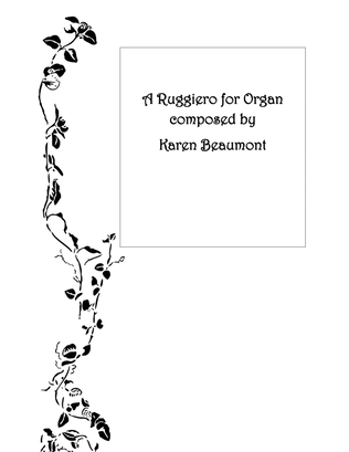 Book cover for A Ruggiero for Organ