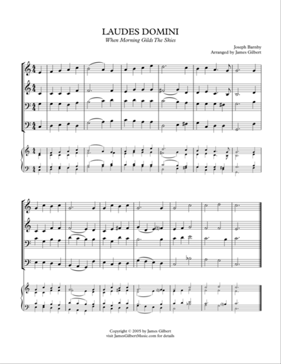 LAUDES DOMINI LAUDES DOMINI Small Ensemble scores gallery preview page 1