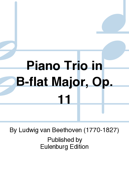 Piano Trio No. 4 Bb major op. 11