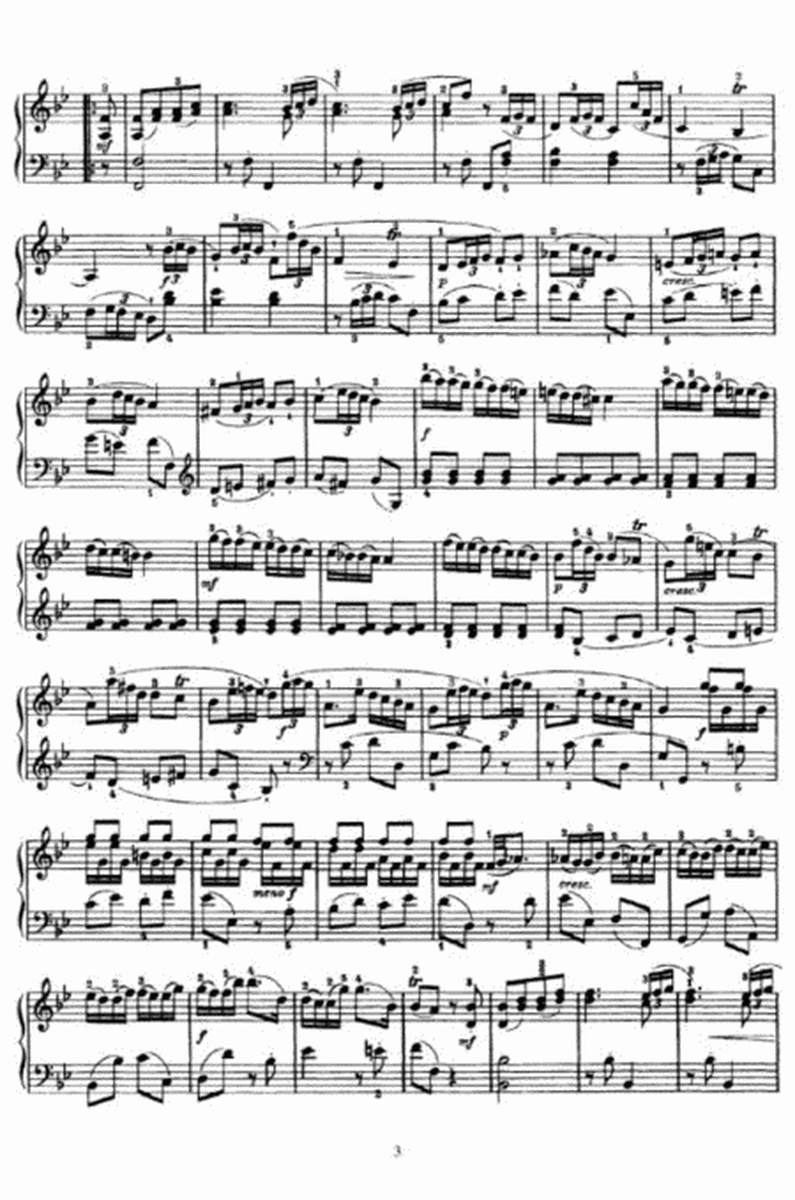 Franz Joseph Haydn - Sonata in Bb Major (1760), Hob 16 no 2