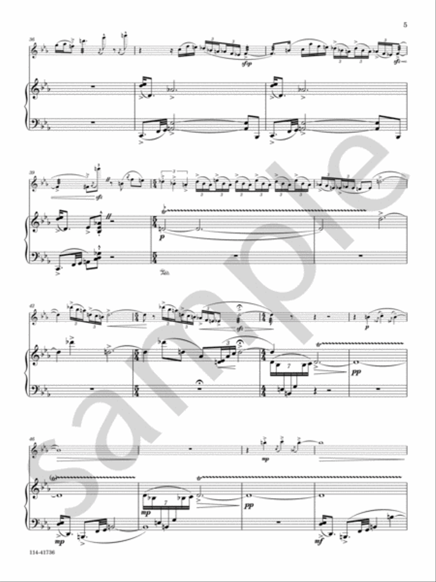 Wish Chamber Music scores gallery preview page 6