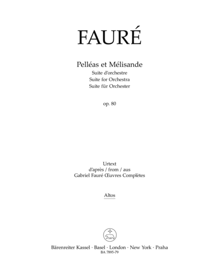 Pelléas et Mélisande, op. 80 N 142b