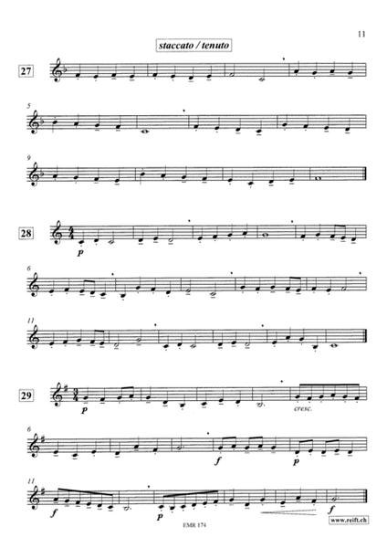 Technical & Melodic Studies Vol. 1 by John G. Mortimer Euphonium - Sheet Music