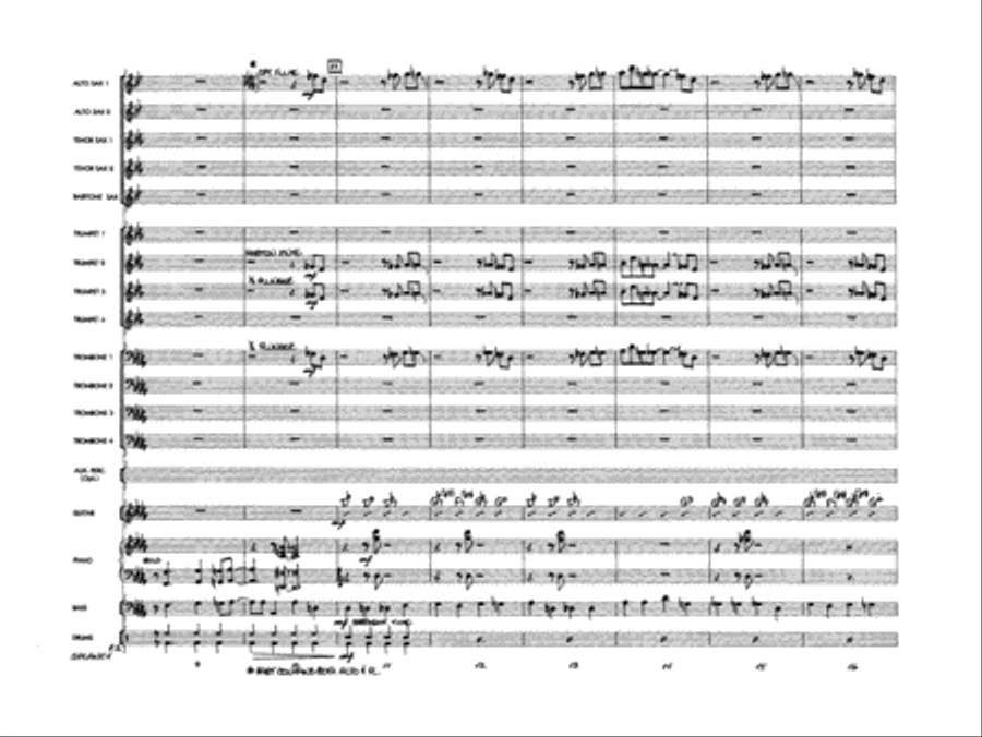Splanky: Score Jazz Ensemble scores gallery preview page 4