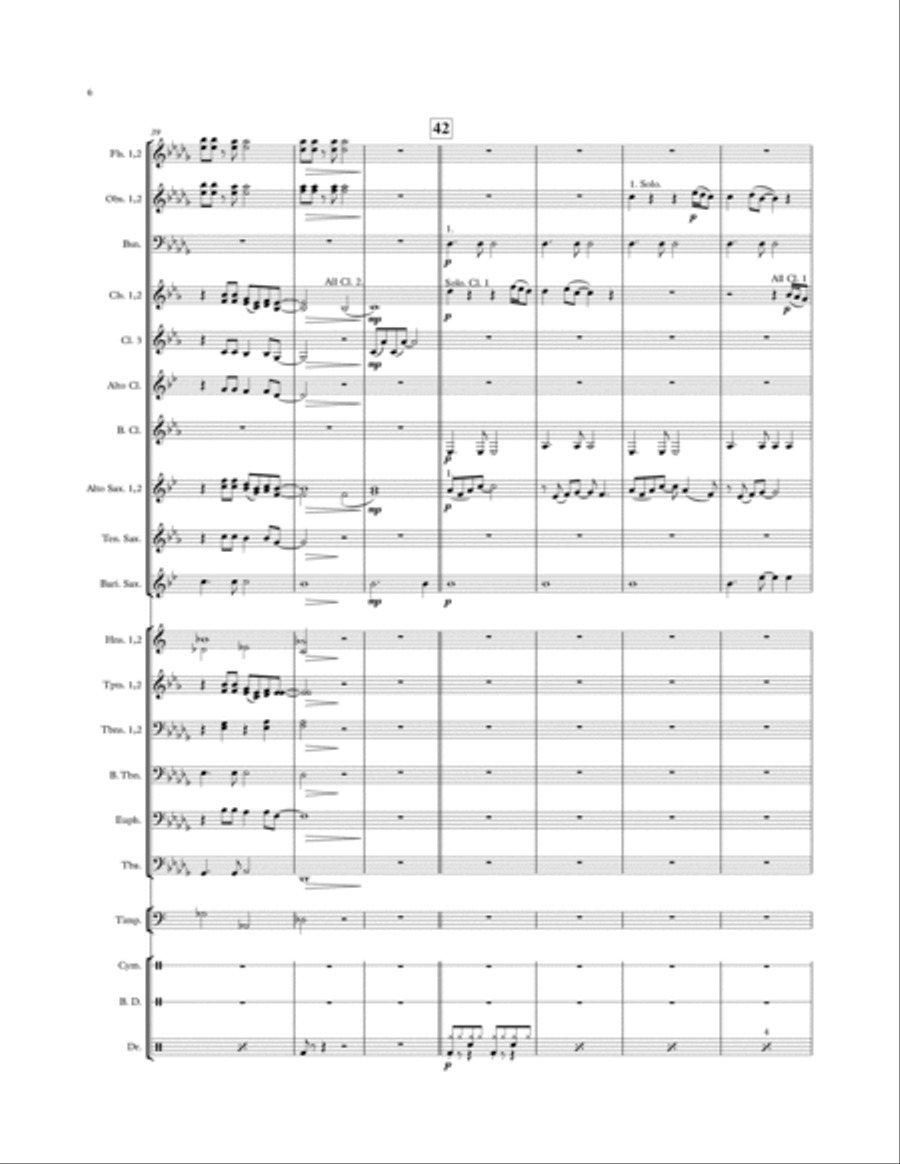 Hard Candy Christmas Hard Candy Christmas Concert Band scores gallery preview page 6