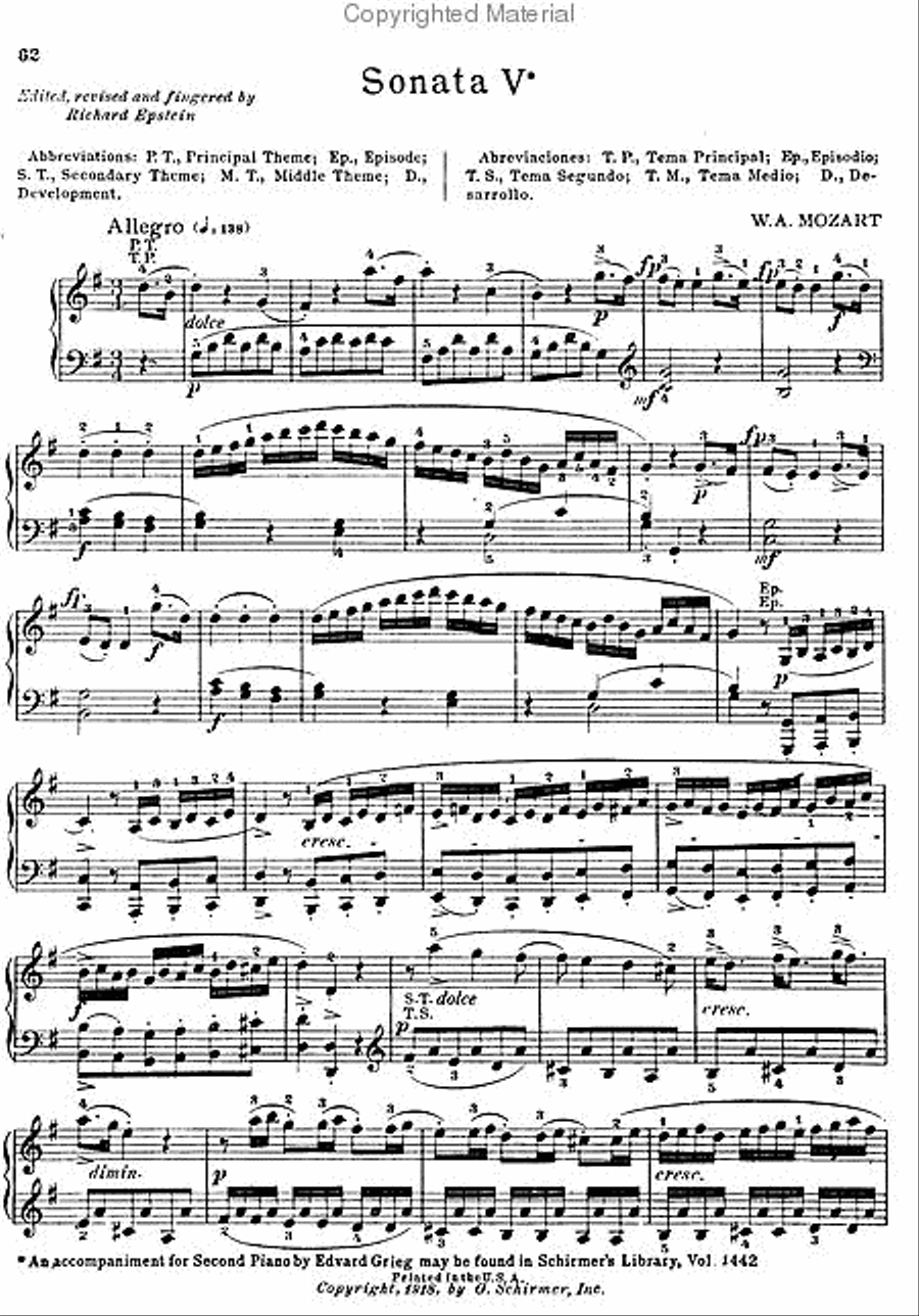 19 Sonatas – Complete Piano Solo scores gallery preview page 3