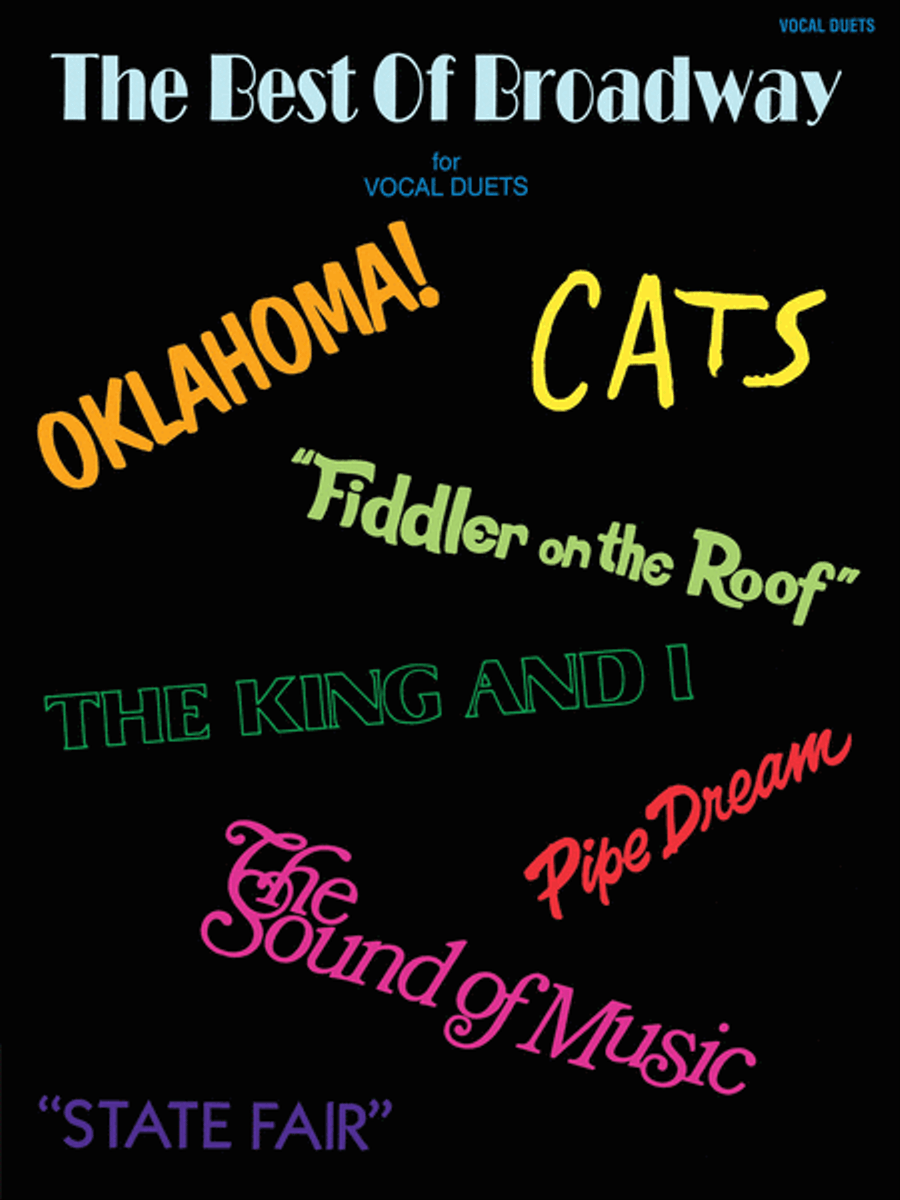 Best Of Broadway - Vocal Duets Piano scores gallery preview page 1