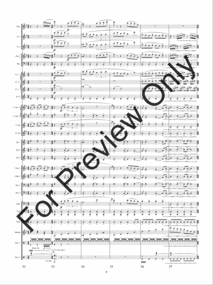 Spitfire Spitfire Concert Band scores gallery preview page 12