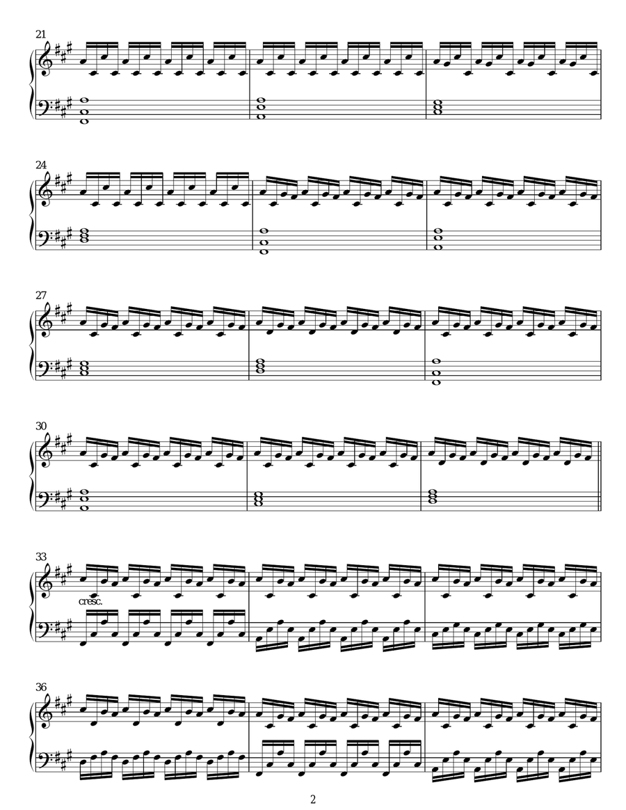 Experience Piano Solo scores gallery preview page 2