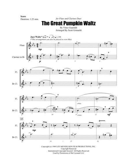 The Great Pumpkin Waltz image number null