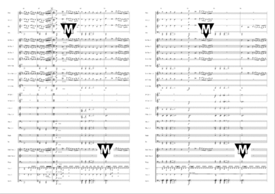 The Count of Monte Cristo Concert Band scores gallery preview page 7