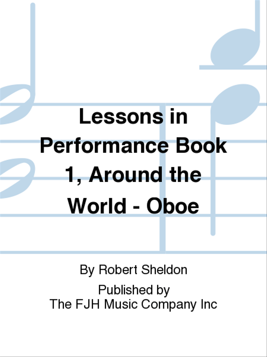 Lessons in Performance Book 1, Around the World - Oboe