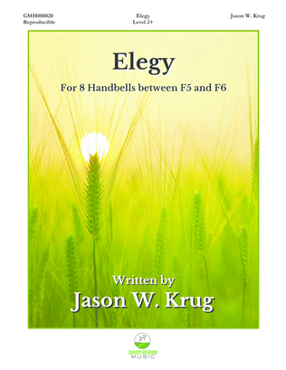 Book cover for Elegy (for 8 handbells)