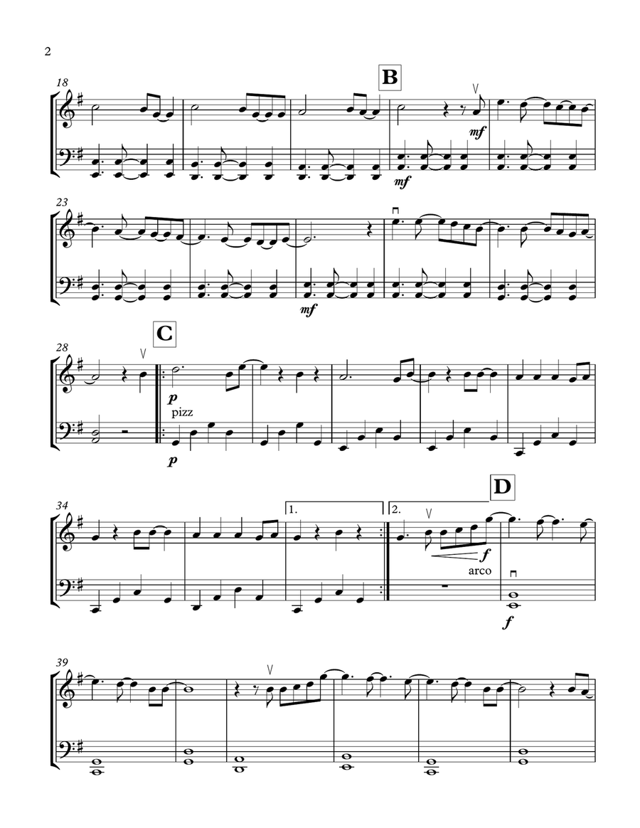All Of Me String Duet scores gallery preview page 3