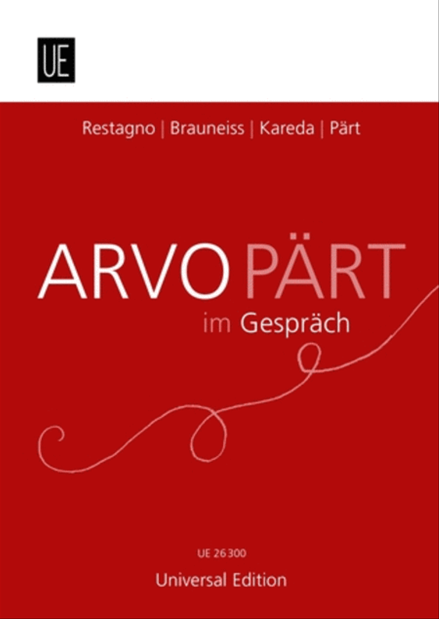 Arvo Pärt Im Gespräch Texts scores gallery preview page 1