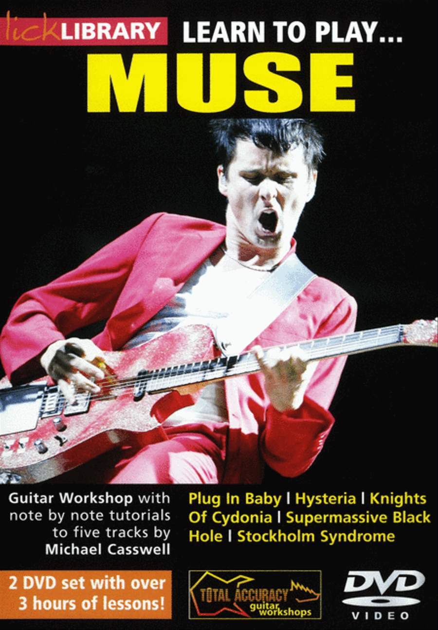 Learn To Play Muse Guitar scores gallery preview page 1