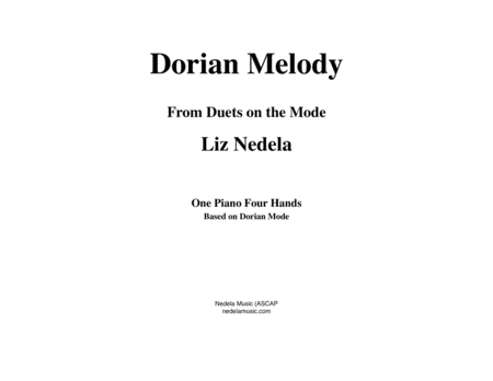 Duets on the Mode 2. Dorian Melody image number null