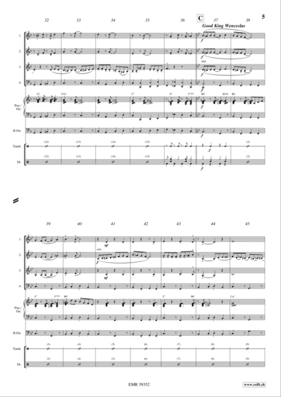 Come Little Children Come Little Children Woodwind Quartet scores gallery preview page 4