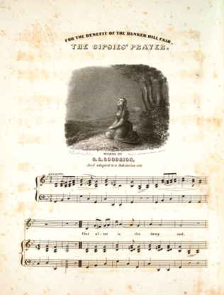 The Gipsies' Prayer. For the Benefit of the Bunker Hill Fair