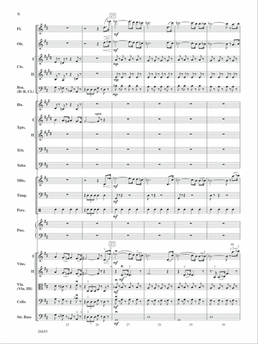 Robin Hood and His Merry Men: Score Full Orchestra scores gallery preview page 6