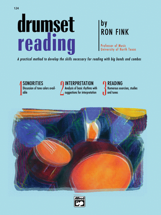 Book cover for Drumset Reading
