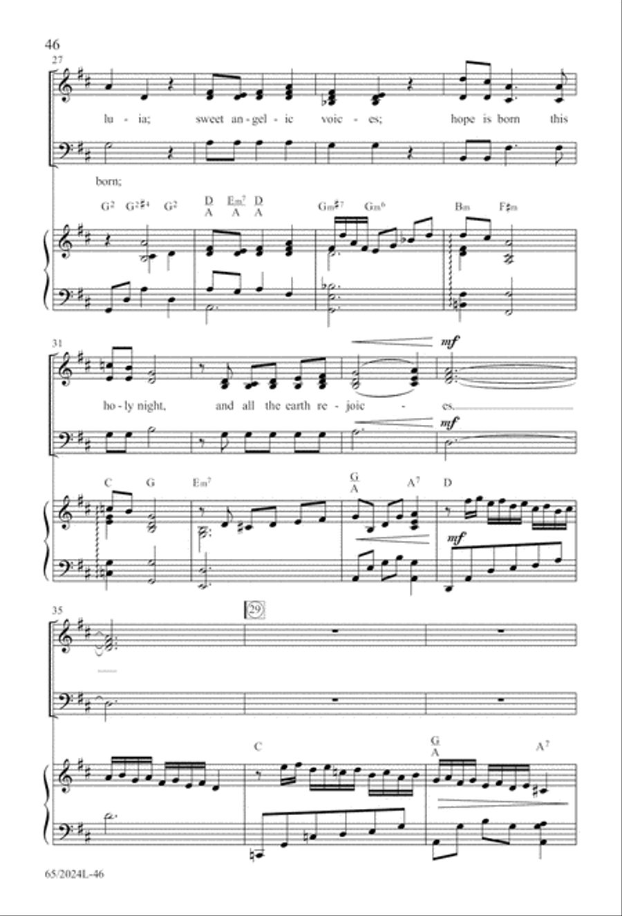 Child of Hope 3-Part scores gallery preview page 47