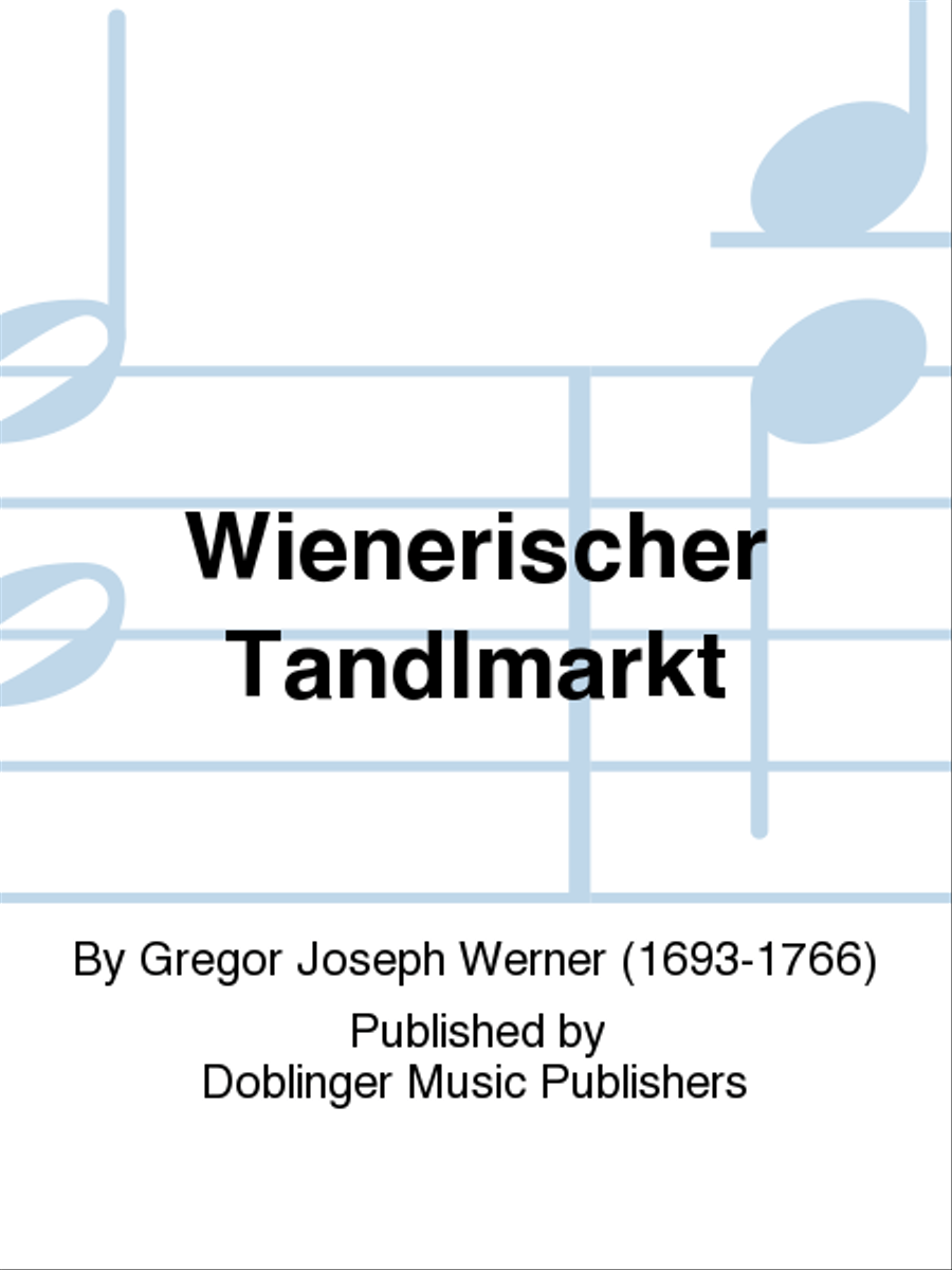 Wienerischer Tandlmarkt Wienerischer Tandlmarkt Voice scores gallery preview page 1