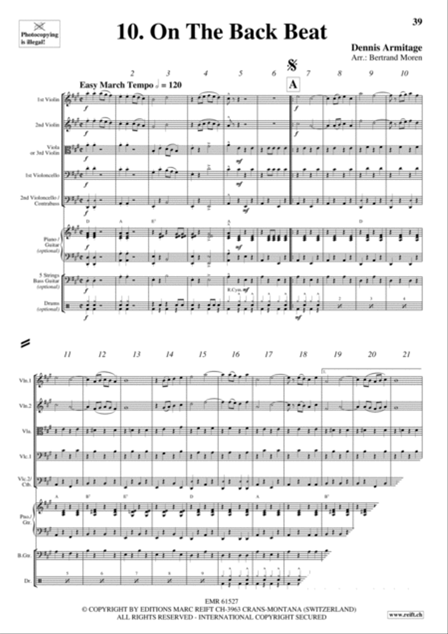Beer Party String Orchestra scores gallery preview page 12