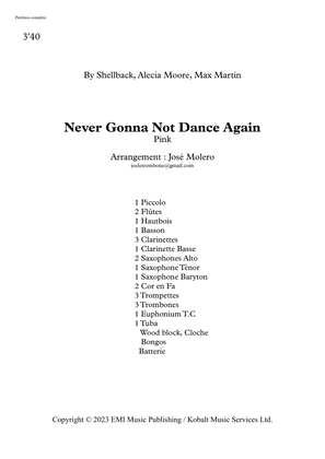 Never Gonna Not Dance Again