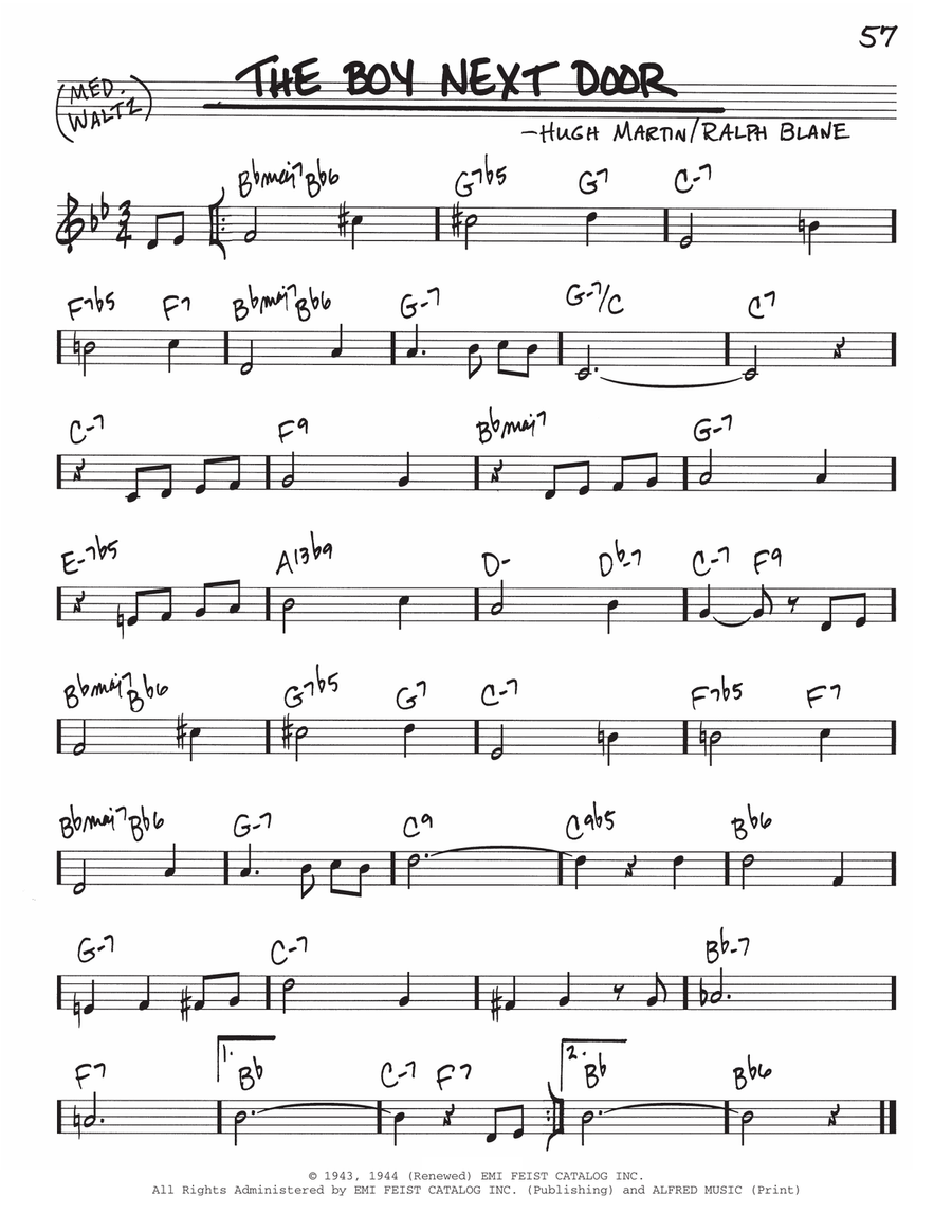 The Boy Next Door Piano scores gallery preview page 1