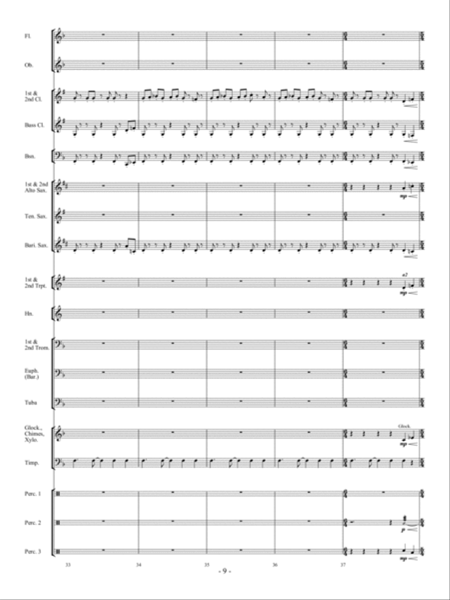 Zoom! Concert Band scores gallery preview page 8