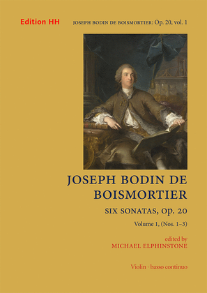 Book cover for Six sonatas, op. 20 vol. 1