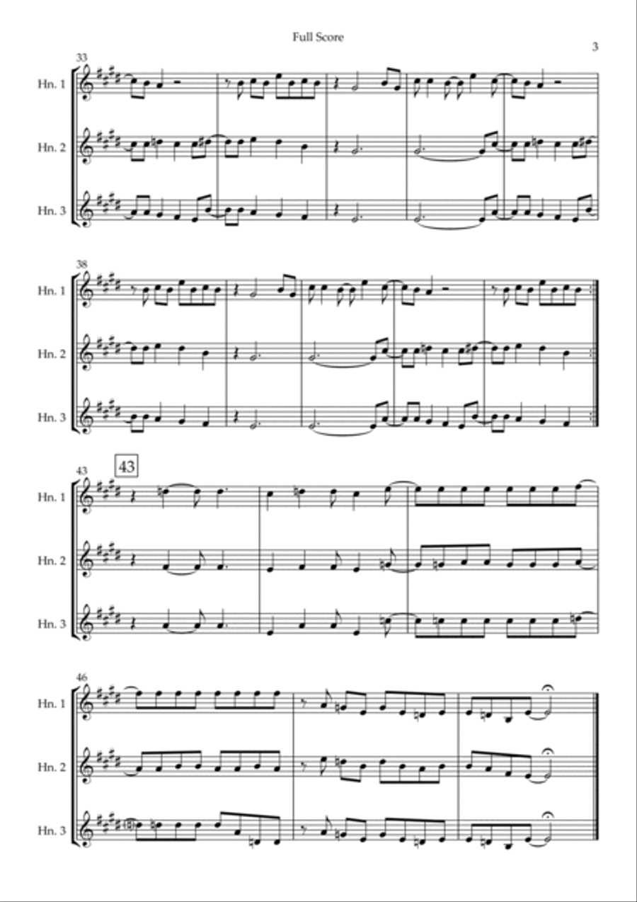 Rock And Roll All Nite Rock And Roll All Nite Brass Ensemble scores gallery preview page 3
