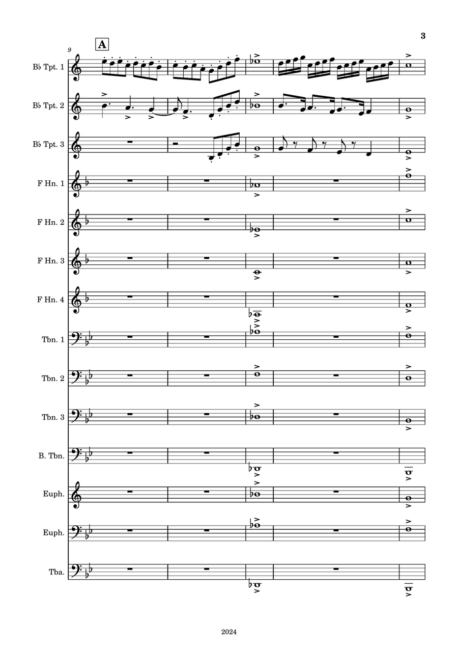 Glory of the USA Glory of the USA Brass Band scores gallery preview page 3