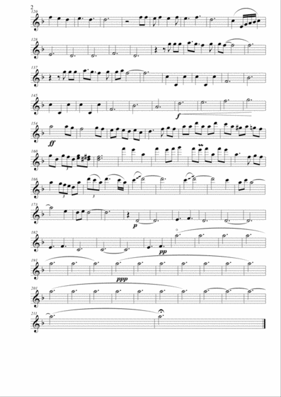 Nothing Else Matters String Quartet scores gallery preview page 4